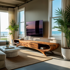 Minimalist TV Cabinet With Hidden Drawers For Living Room