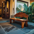 Solid Wood Entryway Bench For Modern Entryway Design
