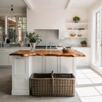 Farmhouse Live Edge Tabletop For Dining Room Decor