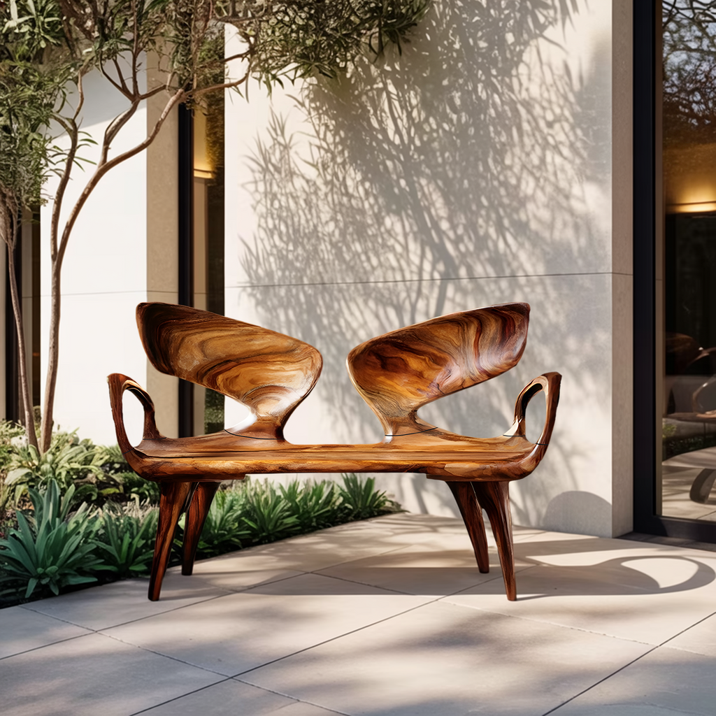 Rustic Solid Wood Entryway Bench For Modern Home Interiors