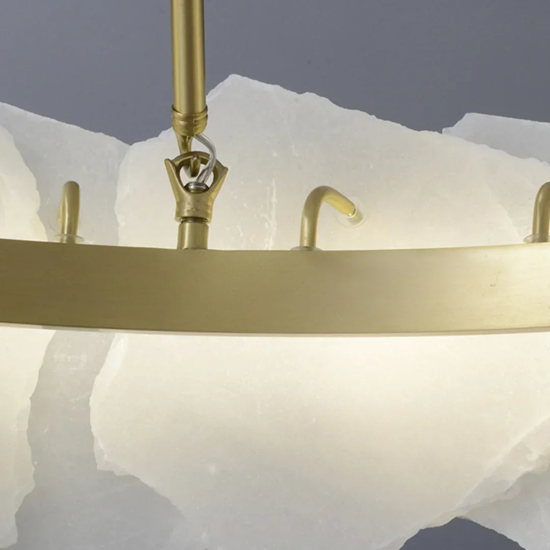 Burton Marble Chandelier