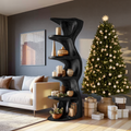 Rustic Handcrafted Standing Shelf For Home Décor