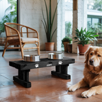 Rustic Style Handmade Dog Bowl For Kitchen Decor