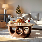 Mid Century Wooden Coffee Table For Stylish Living Room Furniture