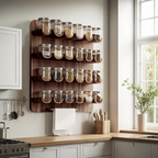 Mid Century Handmade Spice Storage For Kitchen Decor