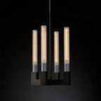 Cannele Ribbed Glass Pendant Light