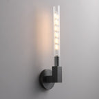 Cannele Ribbed Glass Wall Sconce