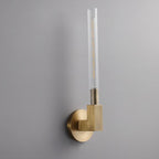 Cannele Ribbed Glass Wall Sconce