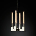 Cannele Ribbed Glass Pendant Light
