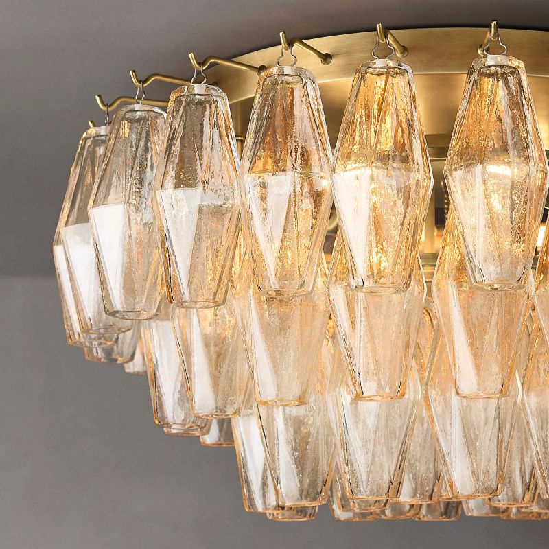Chiara Murano Glass Flush Mount 22"