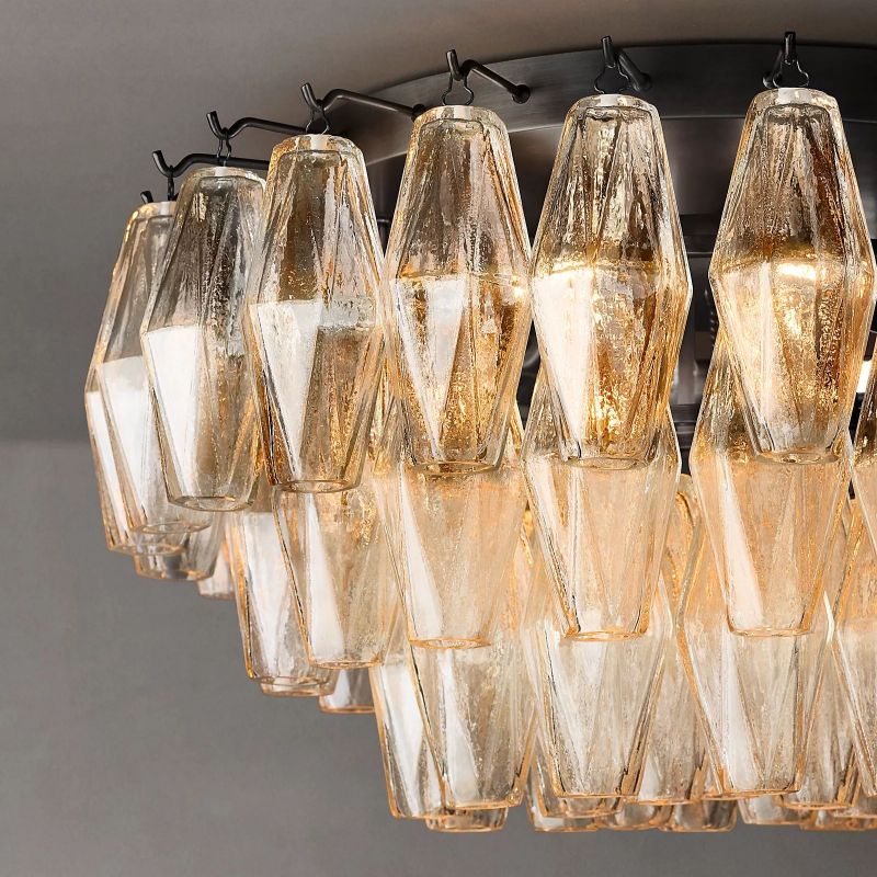 Chiara Murano Glass Flush Mount 22"