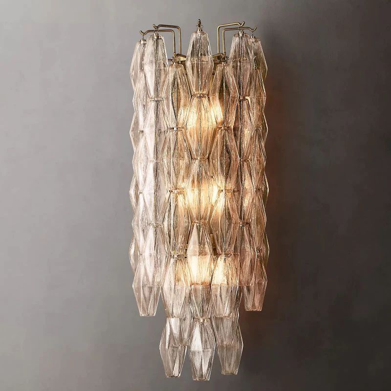 Chiara Murano Glass Grand Wall Sconce