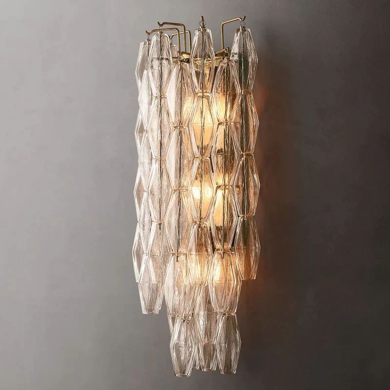 Chiara Murano Glass Grand Wall Sconce