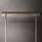 Chiara Murano Glass Tiered Rectangular Chandelier 54"