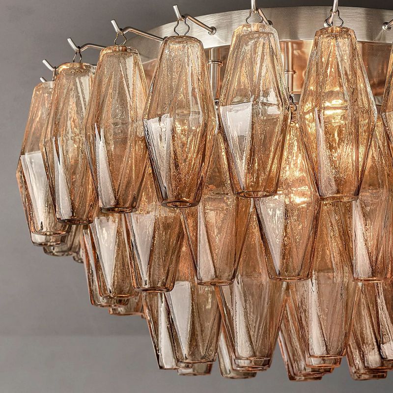 Chiara Murano Glass Flush Mount 22"