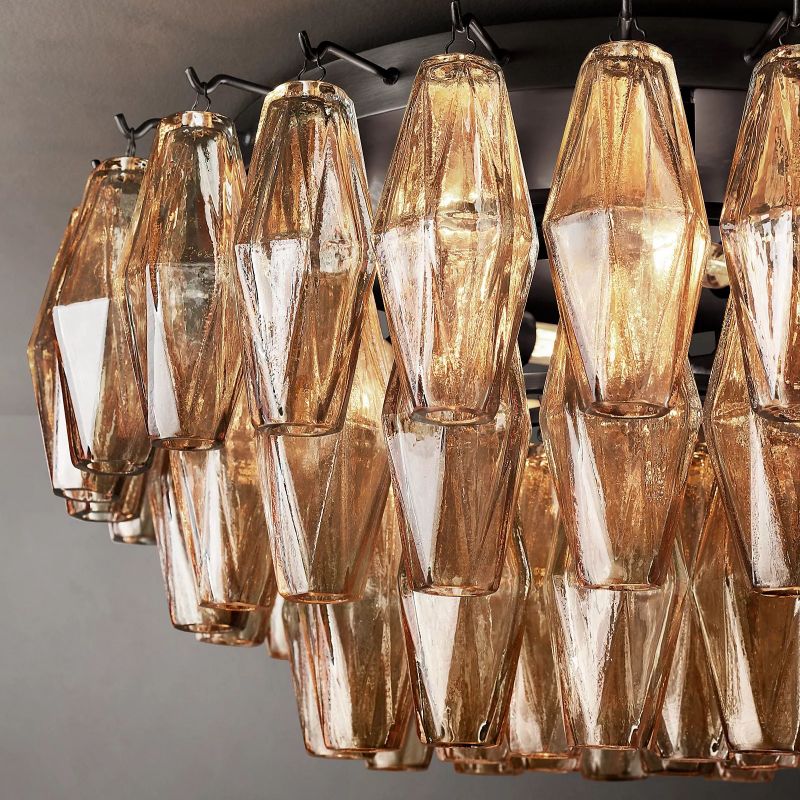 Chiara Murano Glass Flush Mount 22"