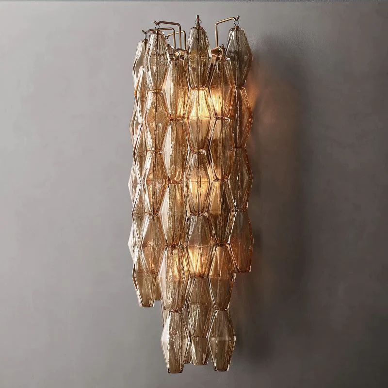Chiara Murano Glass Grand Wall Sconce