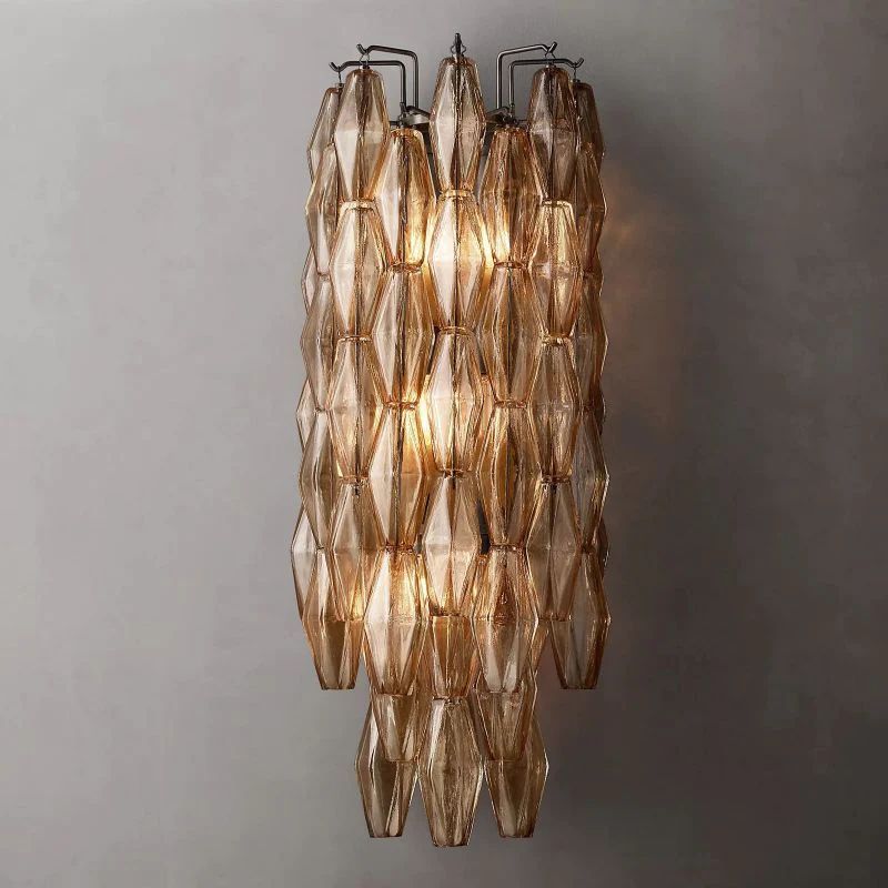 Chiara Murano Glass Grand Wall Sconce