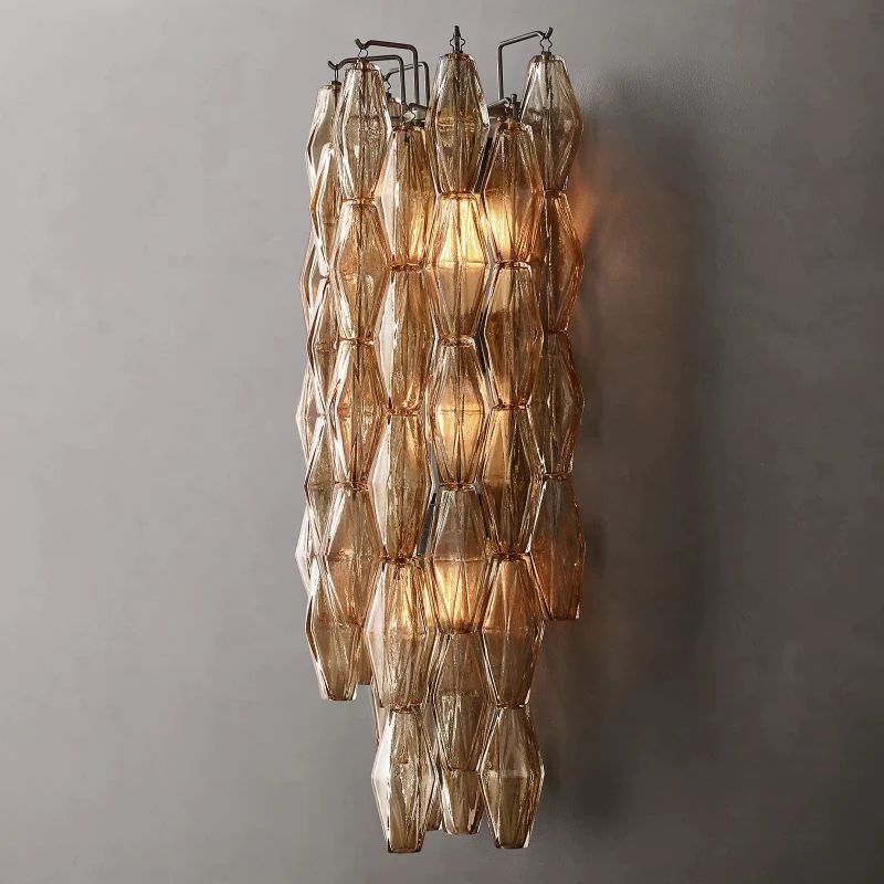 Chiara Murano Glass Grand Wall Sconce