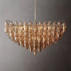 Chiara Murano Glass Square Chandelier 32"