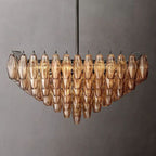 Chiara Murano Glass Square Chandelier 32"