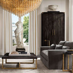 Chiara Murano Glass Square Chandelier 32"