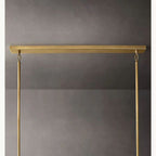 Chiara Murano Glass Tiered Rectangular Chandelier 74"