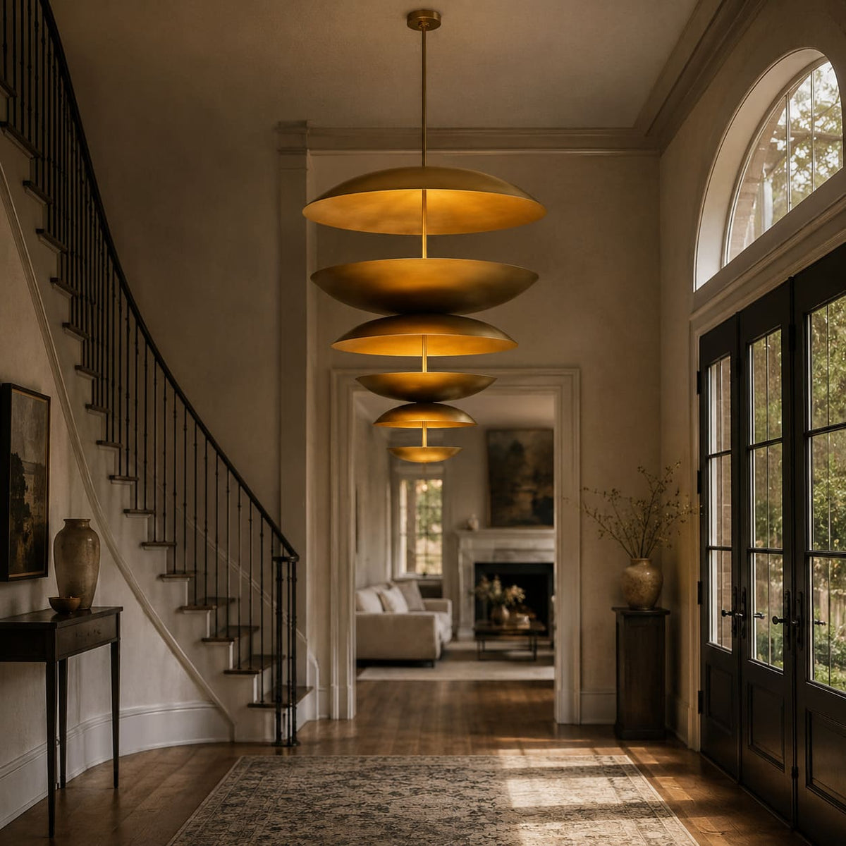 Solstice Three-Tier Chandelier
