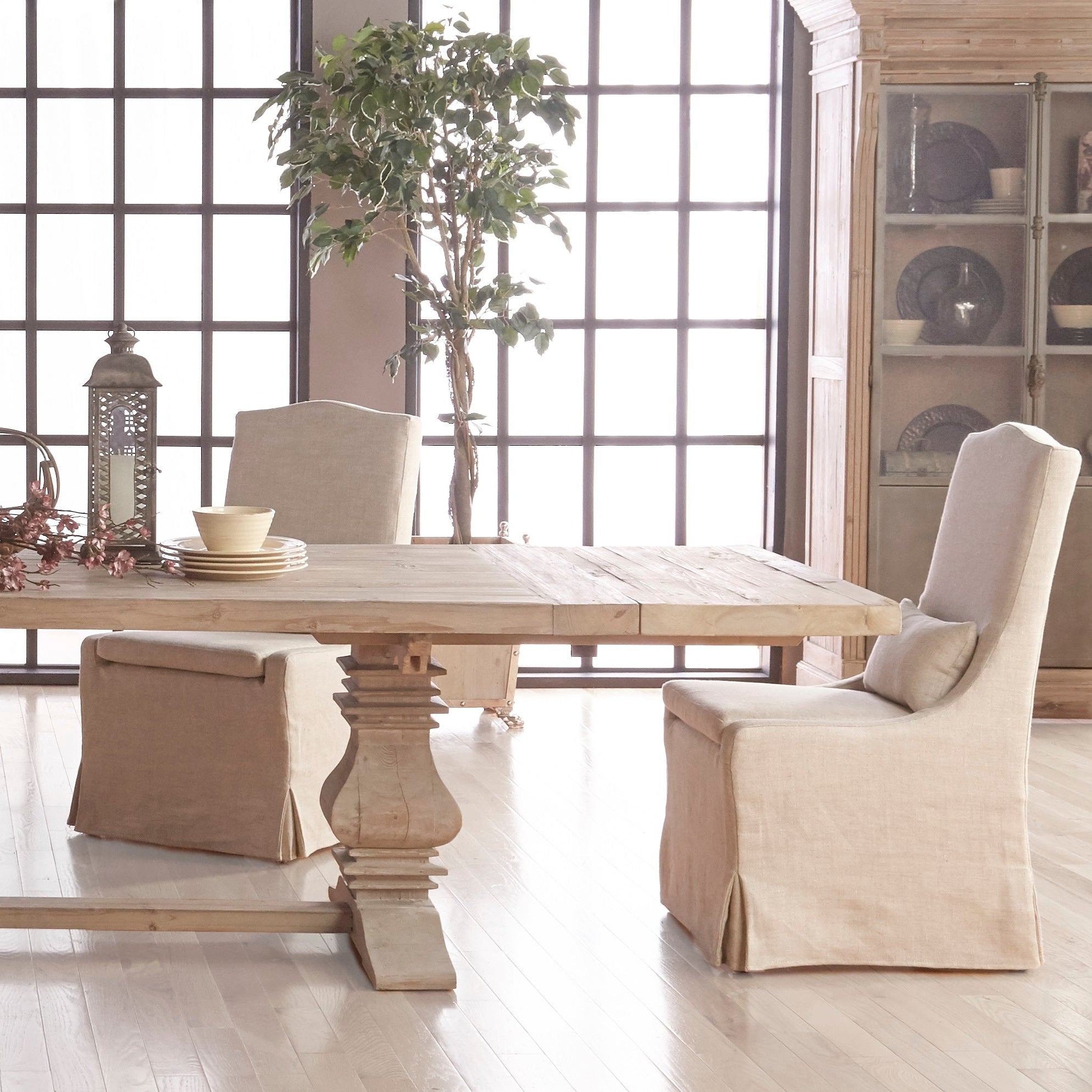 Colette Slipcover Dining Chair, Set of 2