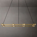 Eclatant Celestial Orbit Rectangular Chandelier 54"