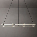 Eclatant Celestial Orbit Rectangular Chandelier 54"