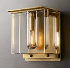 Savile Crystal Block Cube Wall Sconce