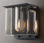 Savile Crystal Block Cube Wall Sconce