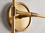 Rhodes Midcentury Torch Wall Sconce