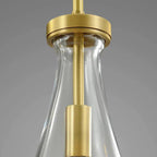 Rain Aura Glass Rectangular Chandelier 36"