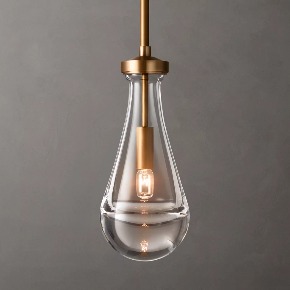 Rain Aura Glass Pendant Light