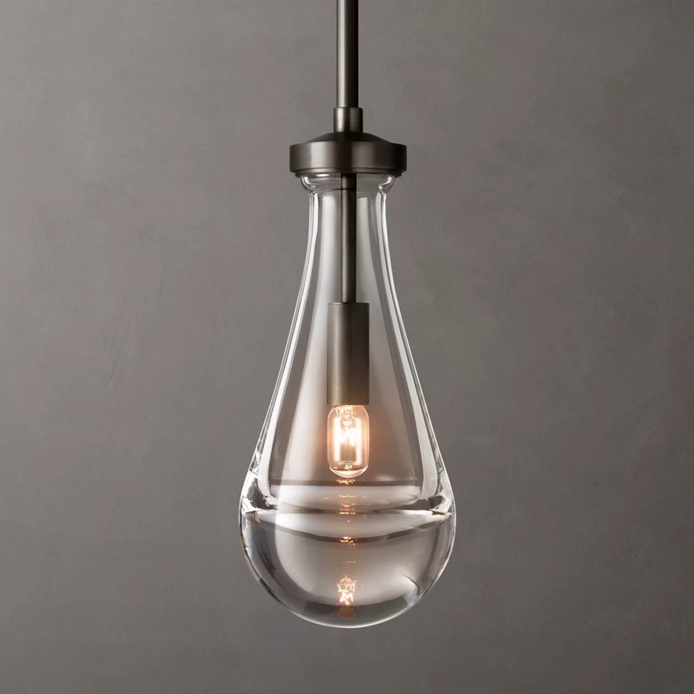 Rain Aura Glass Pendant Light