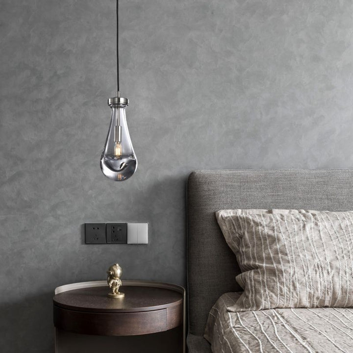 Rain Aura Glass Pendant Light