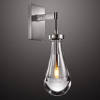 Rain Aura Glass Wall Sconce