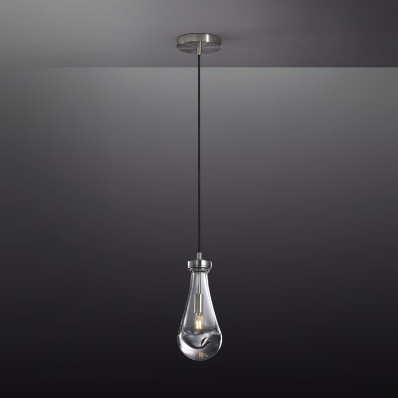 Rain Aura Glass Pendant Light