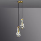 Rain Aura Glass Round Chandelier 5"