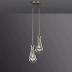 Rain Aura Glass Round Chandelier 5"