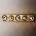 Boule De Radiant Crystal Linear Wall Sconce