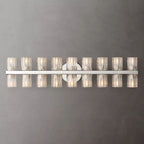 Arcachon Gear Crystal 18-Light Wall Sconce