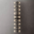 Arcachon Gear Crystal 18-Light Wall Sconce