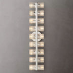 Arcachon Gear Crystal 18-Light Wall Sconce