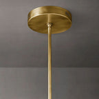 Arcachon Hexagon Crystal Round Chandelier 60"