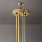 Arcachon Gear Crystal Two-Tier Round Chandelier 60"