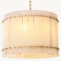 San Marco Vintage Alabaster Round Chandelier 22"