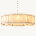 San Marco Vintage Alabaster Round Chandelier 60"
